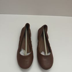 New Lucky Brand Leather Flats