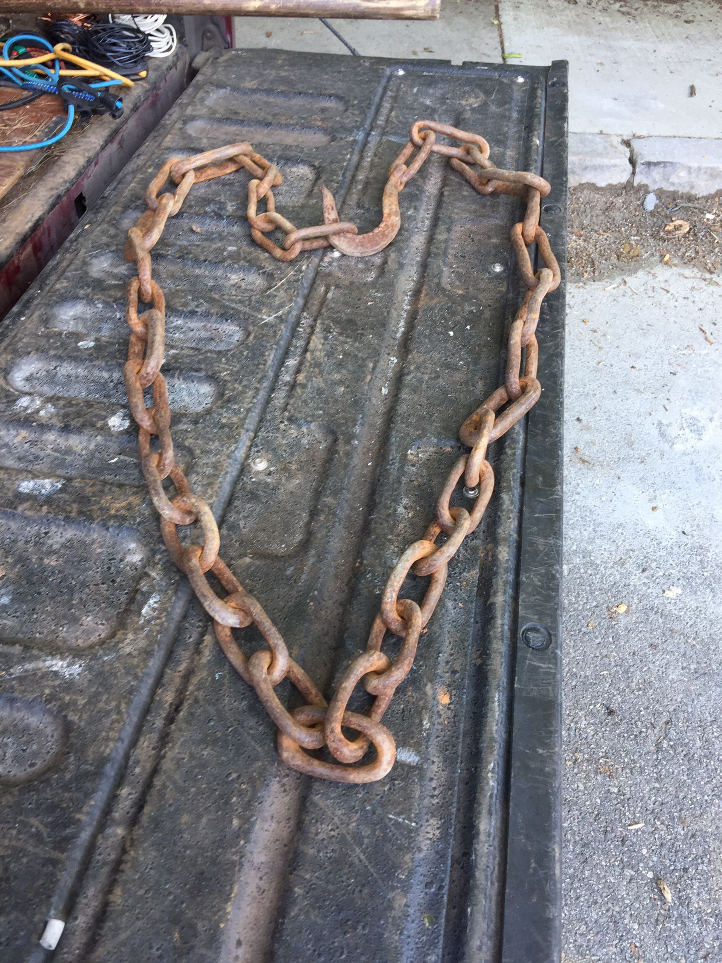 Blacksmith Made Valentine Chain Hand Hammered