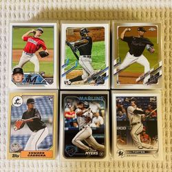 Miami Marlins 400 Card Baseball Lot! Rookies, Prospects, Parallels, Short Prints, Variations & More!