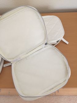 Brand new make-up or travel bags (white color) 4 of those