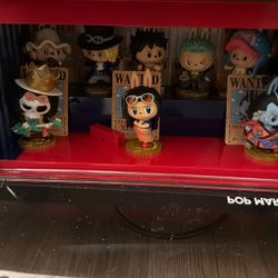ONE PIECE X THE MONSTERS - OPEN BOX - 8 TOTAL
