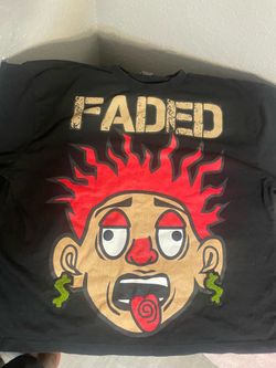 Phatcat FADED cropped graphic Tshirt