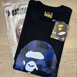 Dark Blue Bape T-shirt 