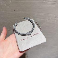 Women's David Yarman 925 silver 7mm bracelet