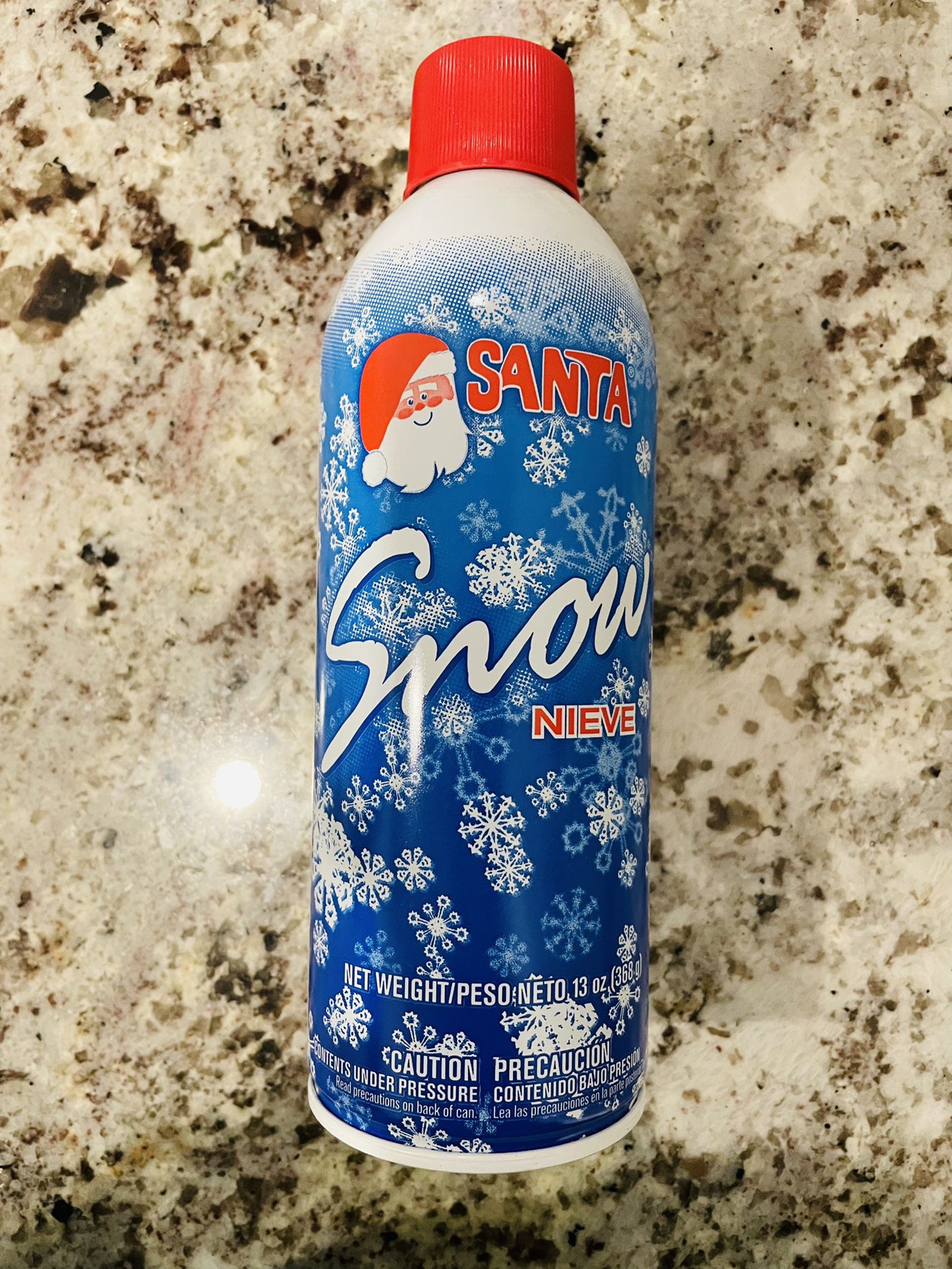 Santa Artificial Snow Spray, Craft Supply