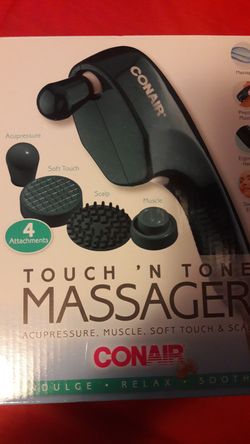 New CONAIR Touch & Tone Face Massager.