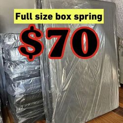Full Box Spring / All Sizes Available 