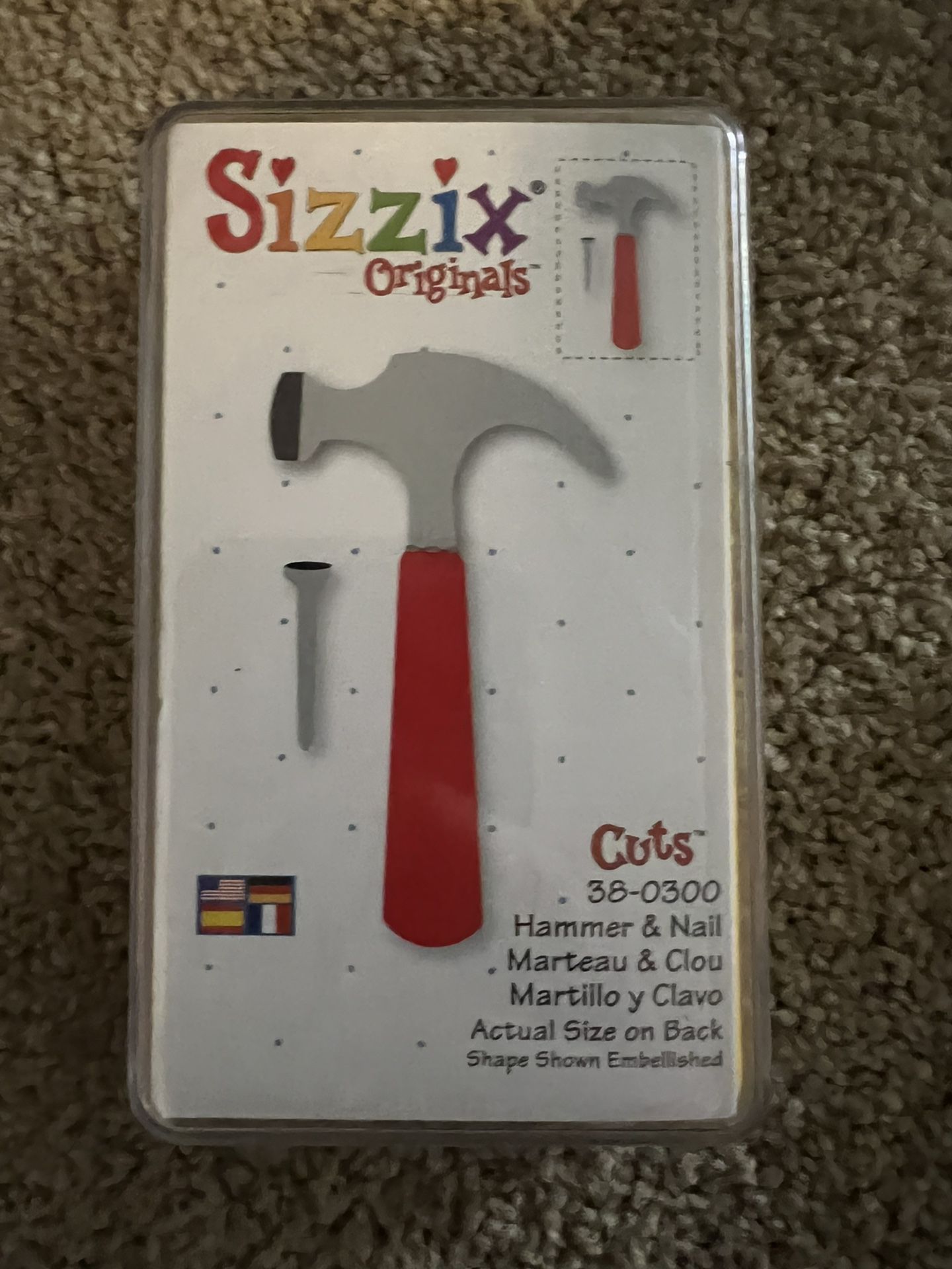 Sizzix Originals Hammer & Nail