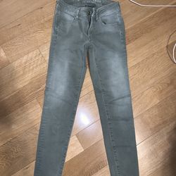 American Eagle Size 00 Green Jeans