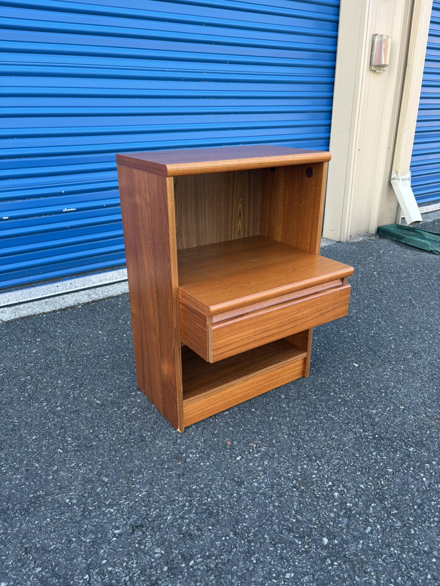 Mid Century Modern Danish Teak Nightstand