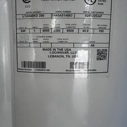 Electric Water Heater 