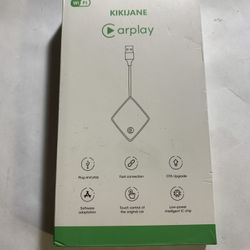 Wireless-CarPlay-Adapter for Apple iPhone, KIKIJANE Mini Car Play Adapter