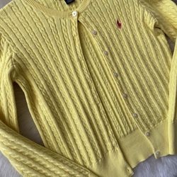 Girls Polo Sweater