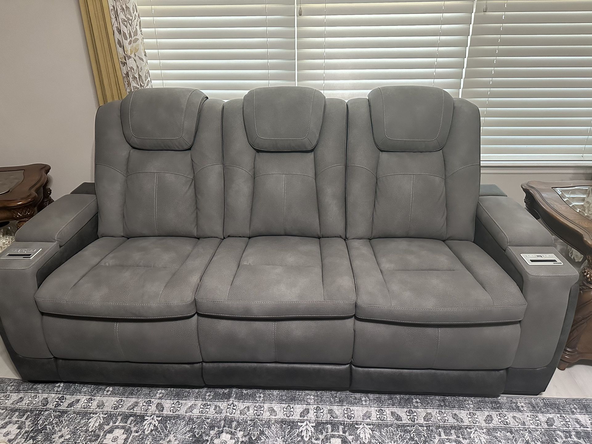 Two Recliner Sofas set