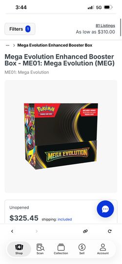 Mega Evolution Enhanced Booster box
