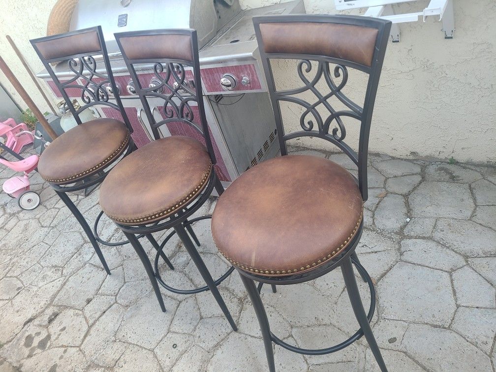 Rotating Bar Stools, Chairs / Bancos, Sillas Giratorias