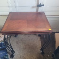 Real Wood End Table
