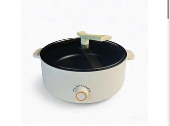 Electric Hot Pot 5L, Non-Stick, Precise Heat