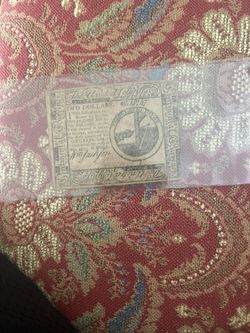 Genuine American Revolution Continental currency