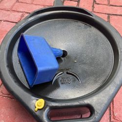 Oil Drain Container And Funnel 