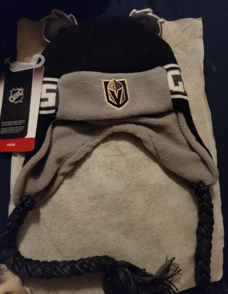 Kids NHL GOLDEN KNIGHTS Beanie ☆ NWT