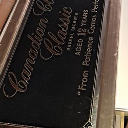 Vintage Canadian Club C.C. Whisky Mirror/Bar Decor. 22” X 16.5”