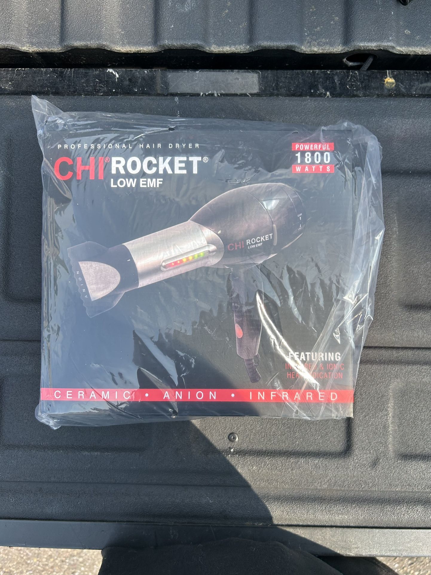 CHI Rocket Low EMF Hair Dryer Brand New