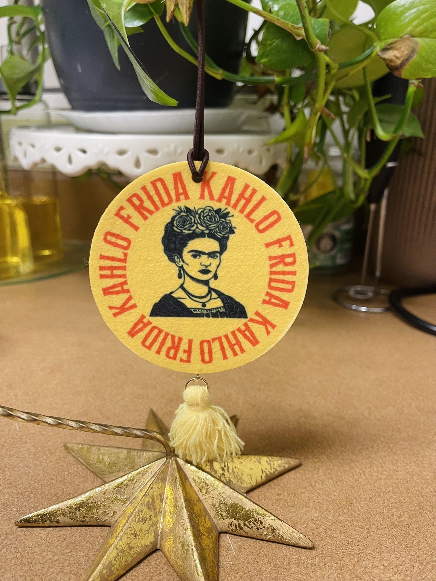 Frida Kahlo Cat air Freshner Sandalwood scent new