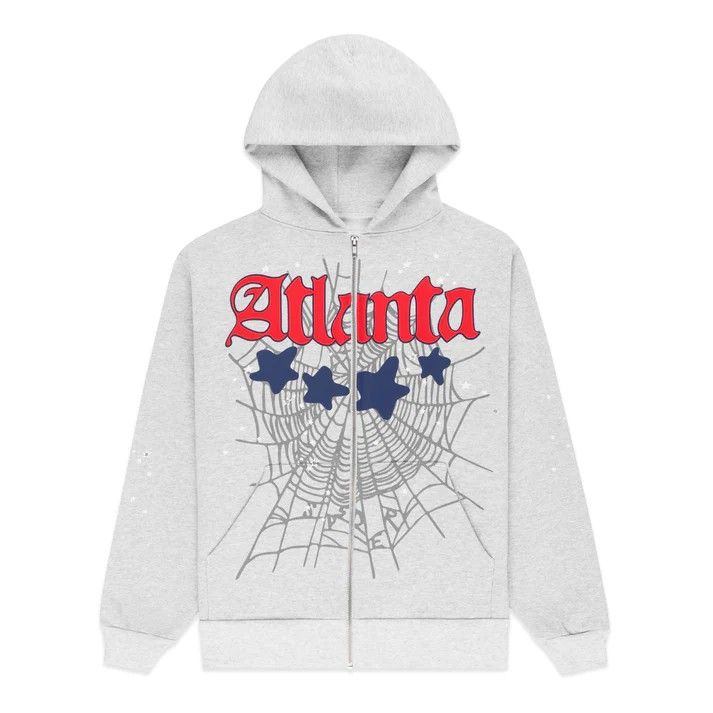 Sp5der Atlanta Hoodie (Grey)