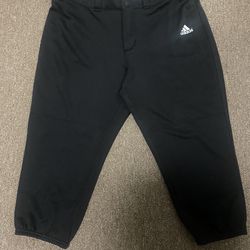 Black Adidas Softball Pants XL