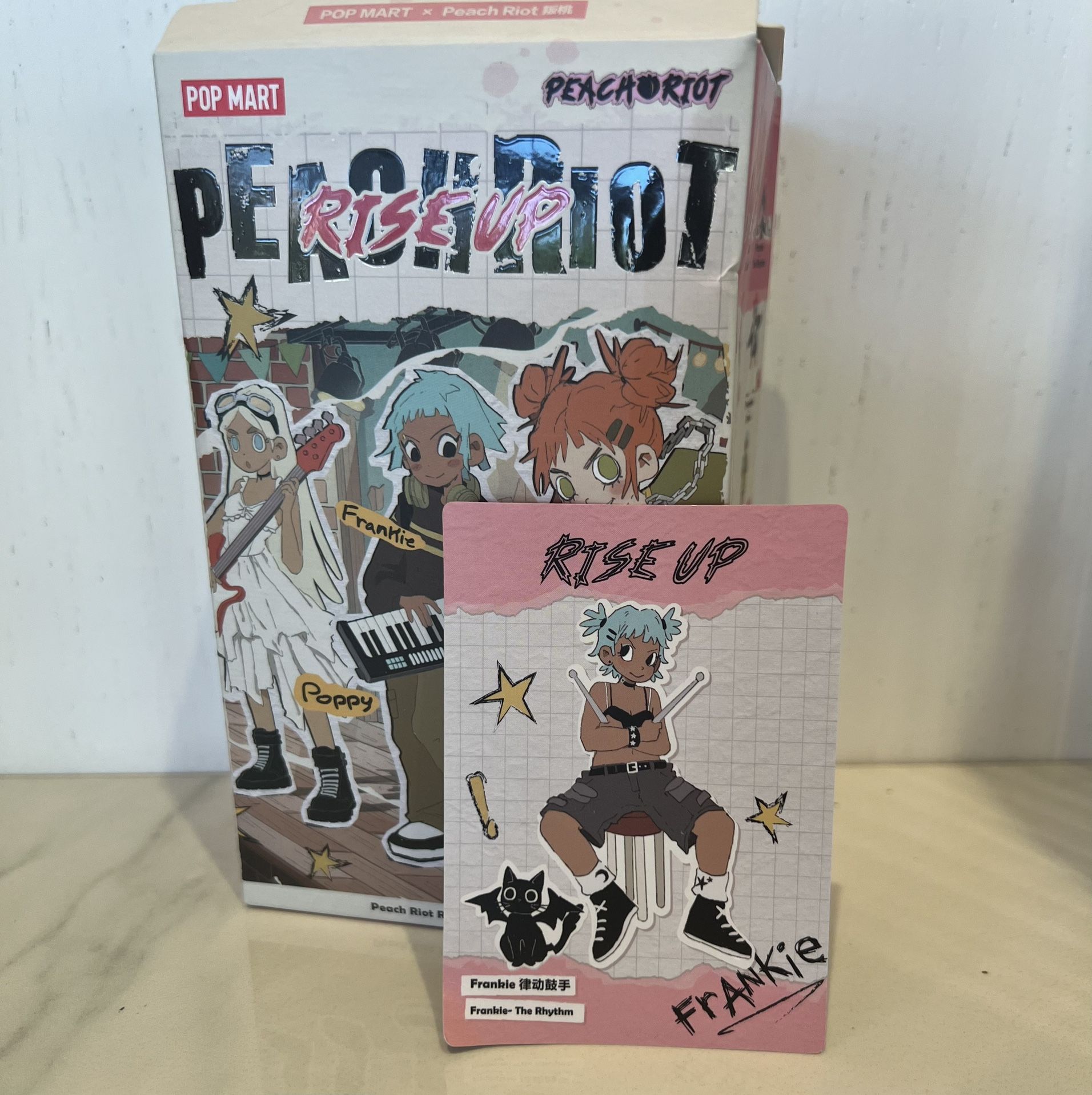 Pop Mart: Peach Riot Rise Up - Frankie the Rhythm (Open Box)