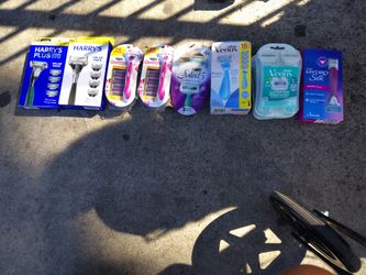 Shampoo, Conditioner, Body Wash, Deodorant, Lotion, and Razors