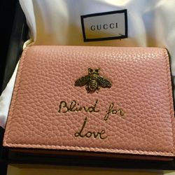 Gucci Blind For love Half Wallet