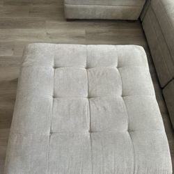 Modular Sectional And Ottoman 