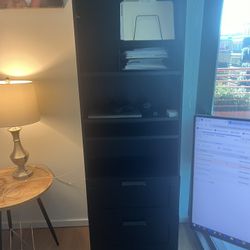 Shelves/ And Two Drawers 