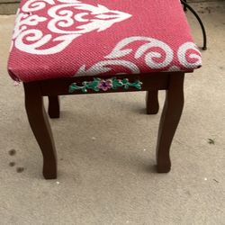 vintage foot stool