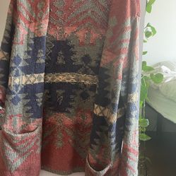 Ralph Lauren Exclusive Hand Knit For Lauren Cardigan Women’s S/M Vintage Rare