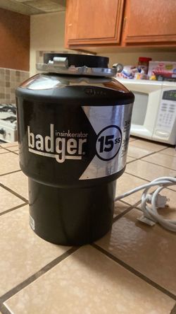 BADGER INSINKERATOR 3/4 HP