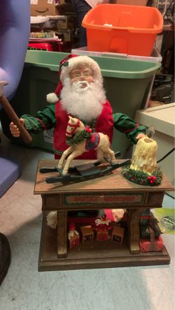 Animated Santa Christmas decoration