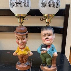 Vintage Laura’s and Hardy Bar Lamps
