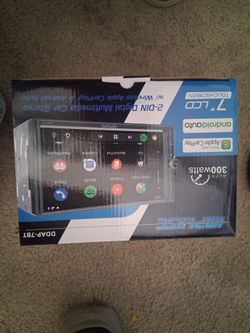 Impulse Double Din Bluetooth 7" Touchscreen  Brand New In The Box
