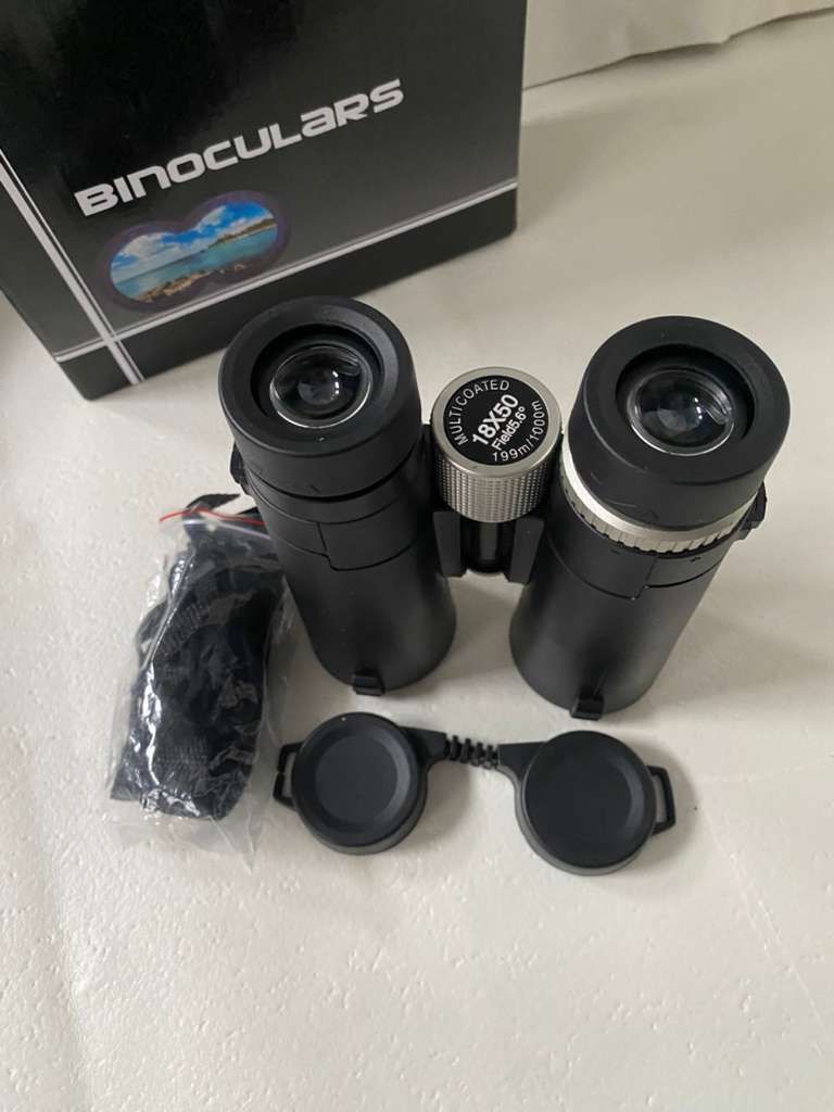 Mxnsewy HD Binoculars 18x50 Field5.6 Waterproof Binoculars 199m/1000m
