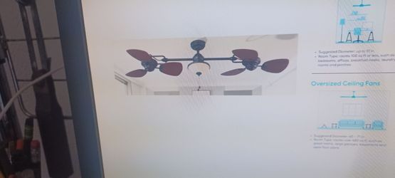 Harbor Breeze Twin Breeze II 74-in Oil Rubbed Bronze with Brown Wicker Blades Covered Outdoor Ceiling Fan With Light and Pull Chain Included 6 -Blade

