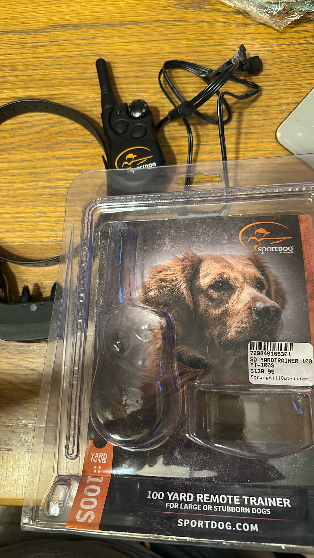 Dog Remote Trainer Collar 100s