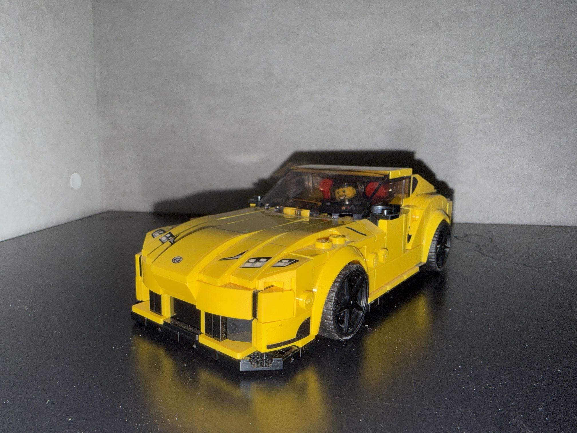 The LEGO Speed Champions Toyota GR Supra 76901 Car With Driver Legos