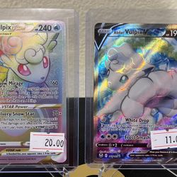 Alolan Vulpix Vstar Rainbow Rare + Alolan Vulpix V (Full Art) Pokemon Trading Cards for Sale in Rohnert Park, CA - OfferUp Alolan Vulpix Vstar Rainbow Rare + Alolan Vulpix V (Full Art) Pokemon Trading Cards for Sale in Rohnert Park, CA - OfferUp