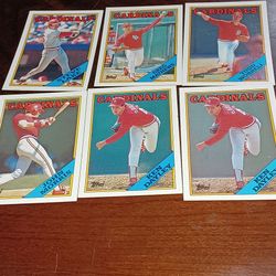 1988 Cardinals Baseball Cards