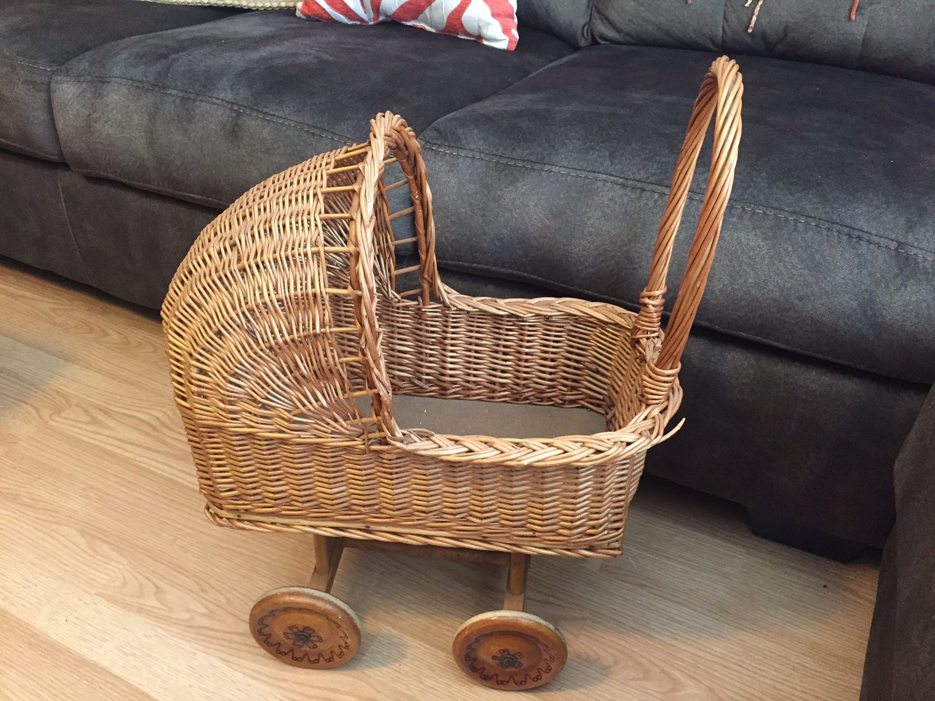 Antique Vintage Doll Stroller