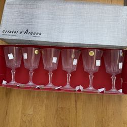 Cristal d’ Arques 6 Piece Goblet Set
