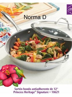 Sartén de 12” con Antiadhente nuevo en su caja 🌺 princess house 🌺